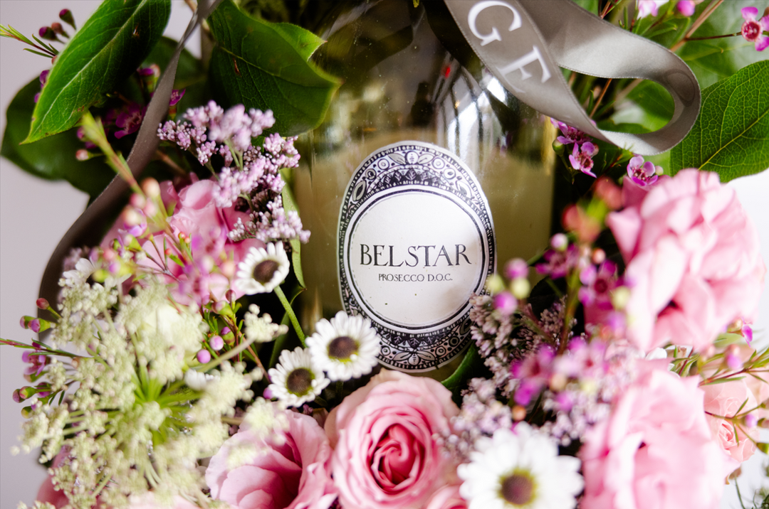 Belstar Prosecco & Rose Gift Box